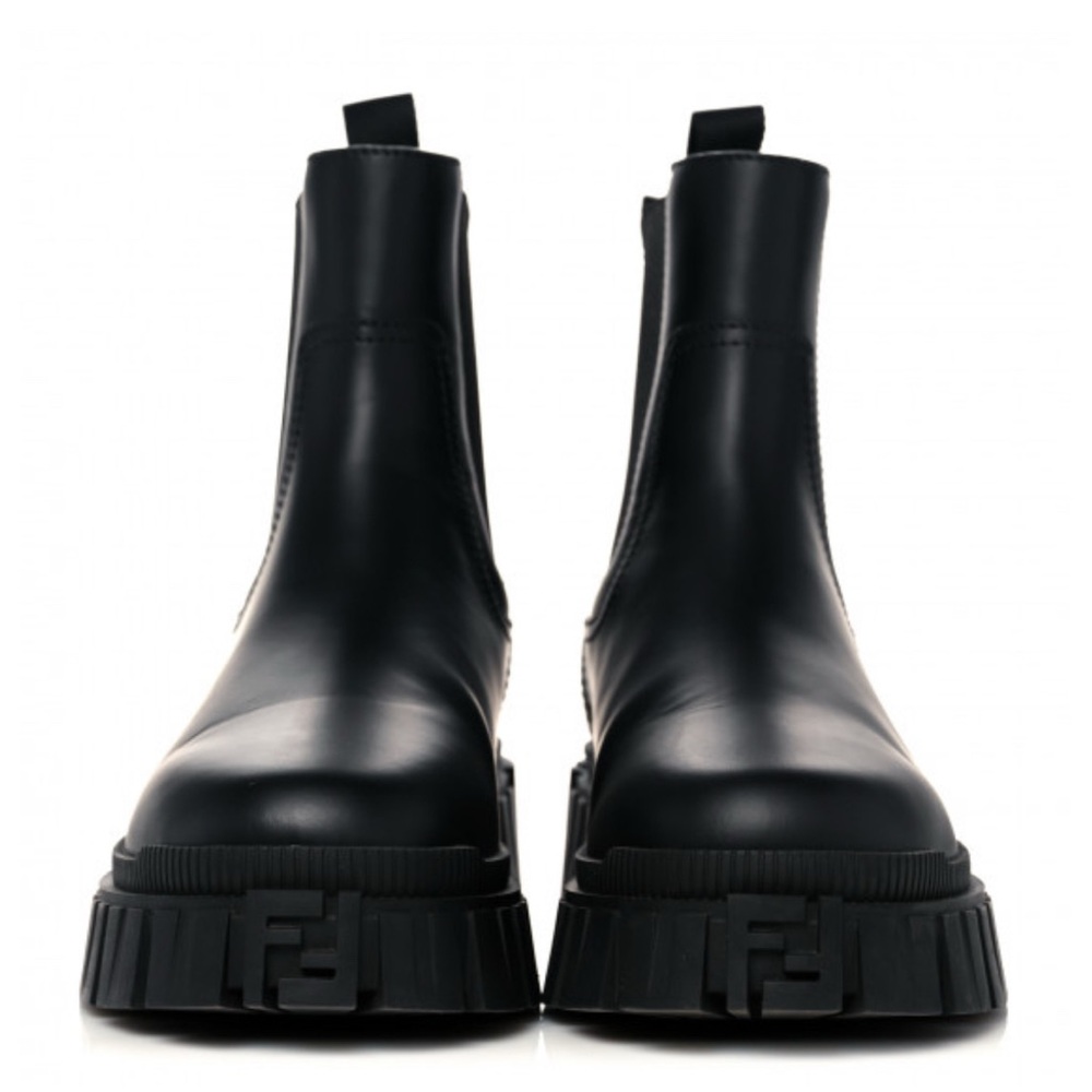 🖤 BRAND NEW - FENDI Force Women’s Chelsea Boot with 🧾 NEVER WORN - Picture 4 of 5